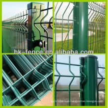 High Quality RAL6005 PVC Coated Corrugated Fence Panel Green Fence(Professional Manufacture)